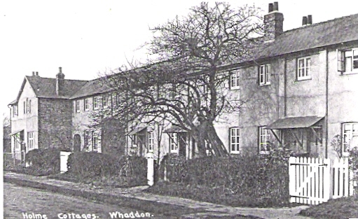 Whaddon Home Cottages before 1935