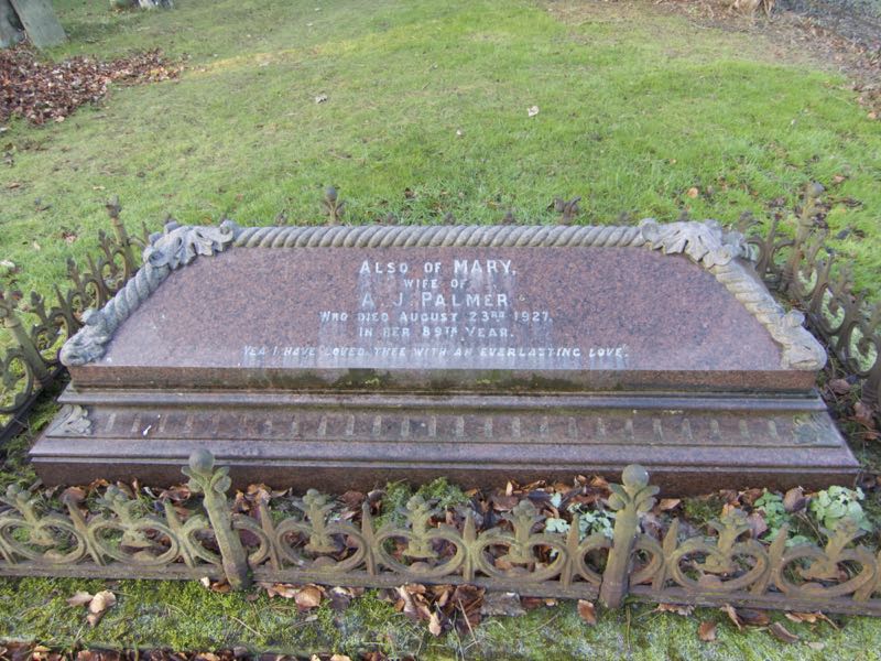Whaddon Mrs Palmer tomb