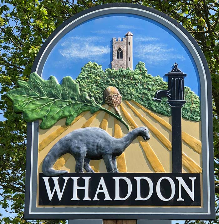 New Whaddon Village sign